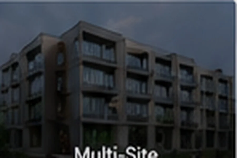 Modern multi-site commercial property