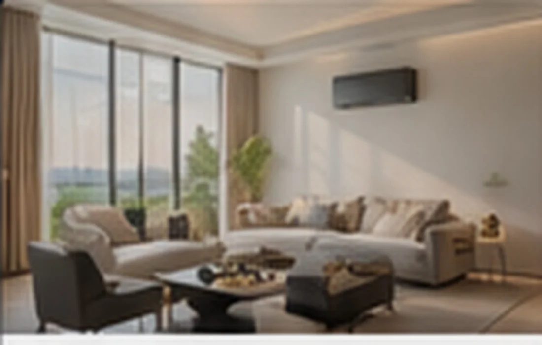 Illustrative whole-home air-conditioning project